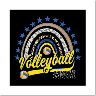 Volleyball Mom Gift Funny Sports Mom Mothers Day Posters and Art